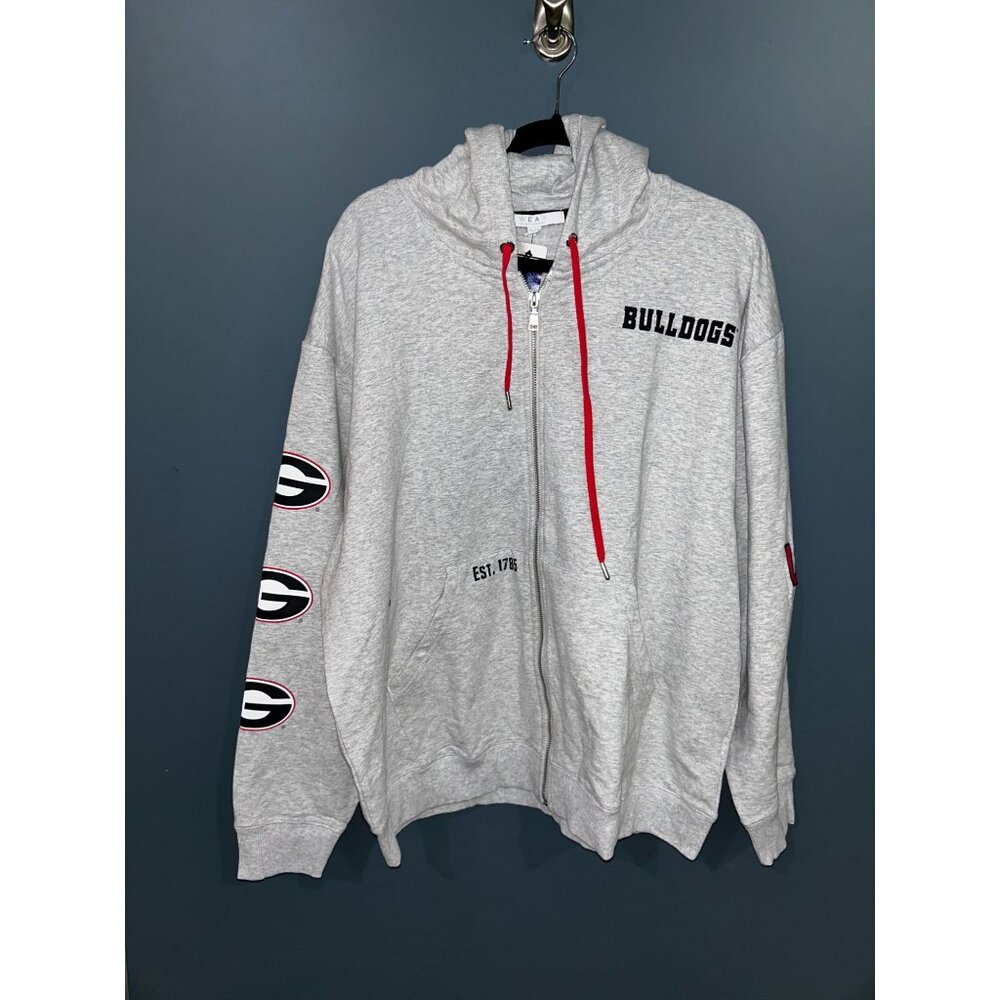 NEW with tags UGA Georgia Bulldogs Women's XXL Full Zip Hoodie by WEAR